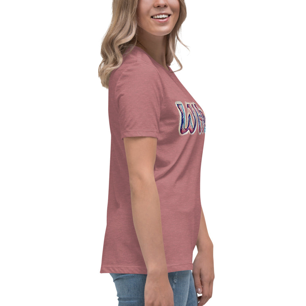 Women's Relaxed T-Shirt WHoo Prism 2