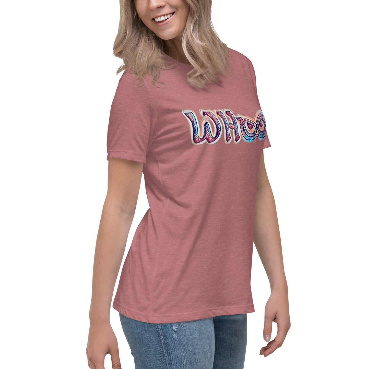 Women's Relaxed T-Shirt WHoo Prism 2