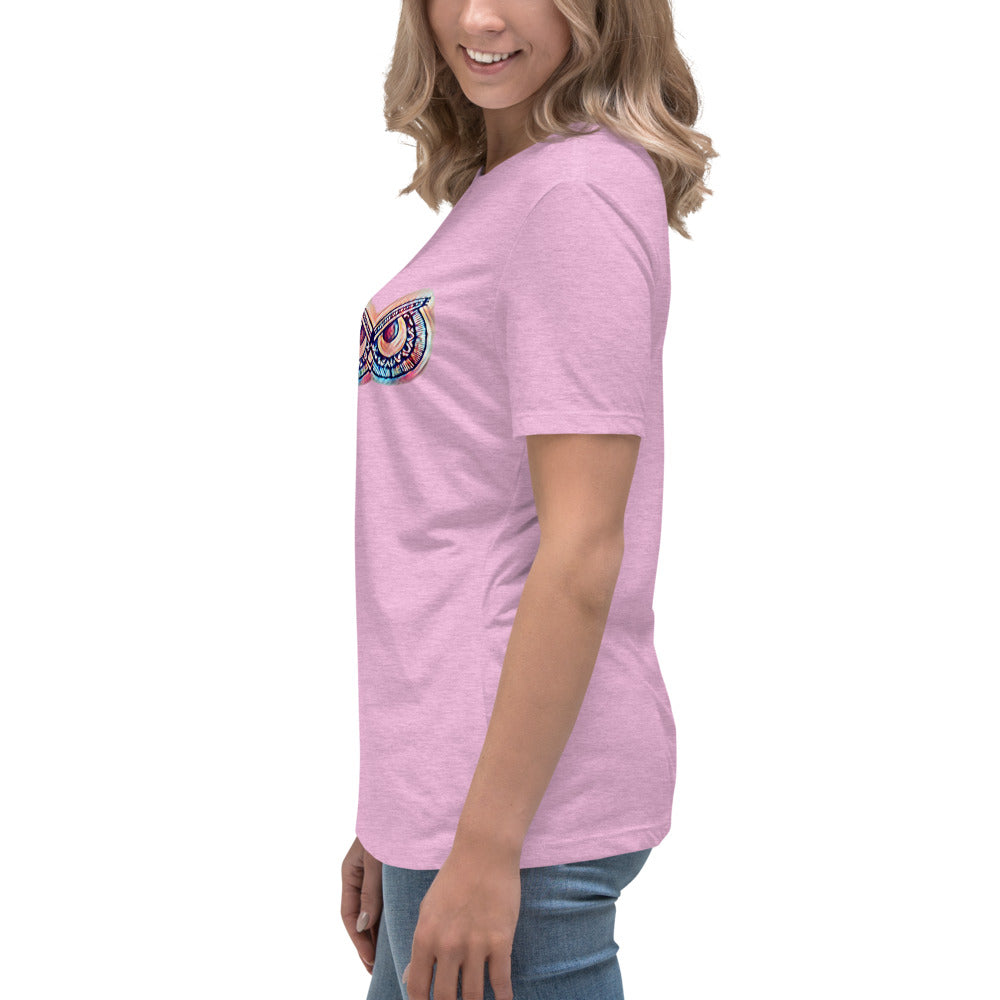 Women's Relaxed T-Shirt WHoo Prism 2