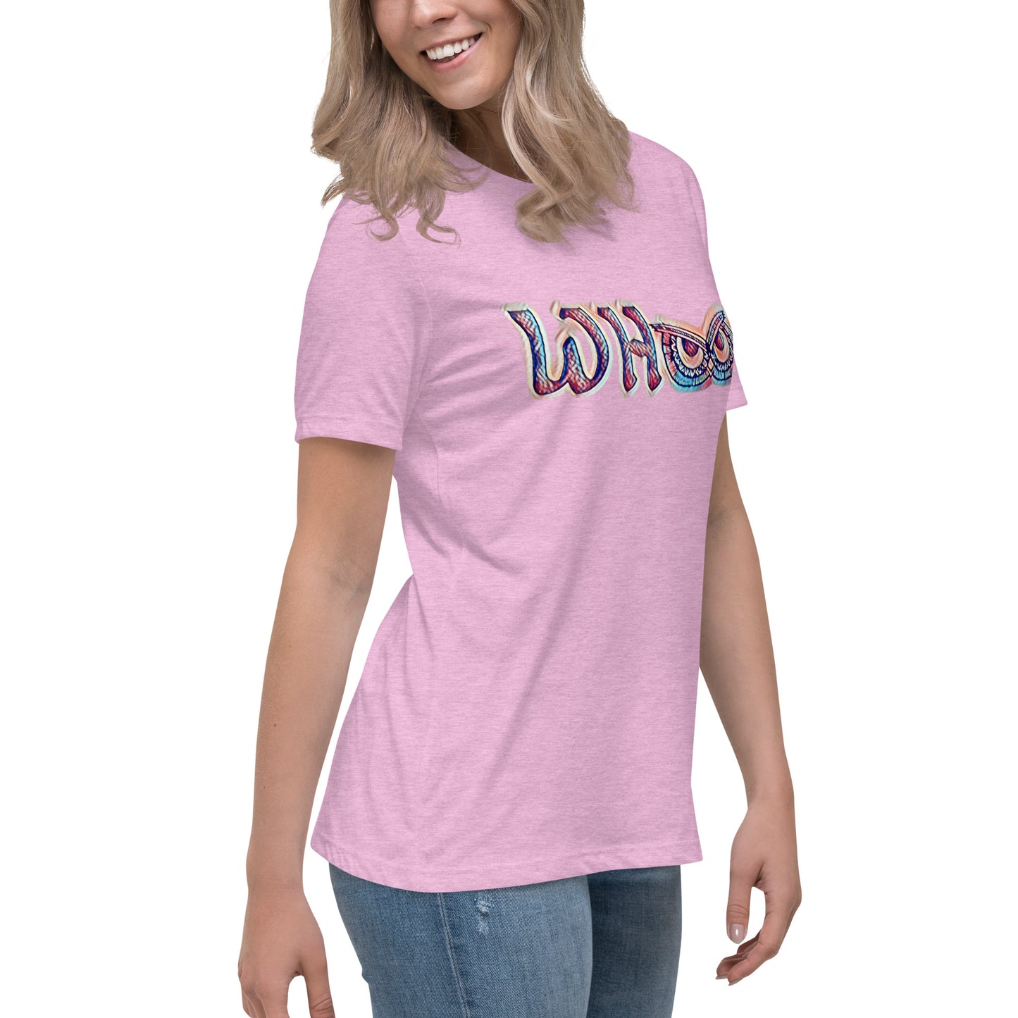 Women's Relaxed T-Shirt WHoo Prism 2