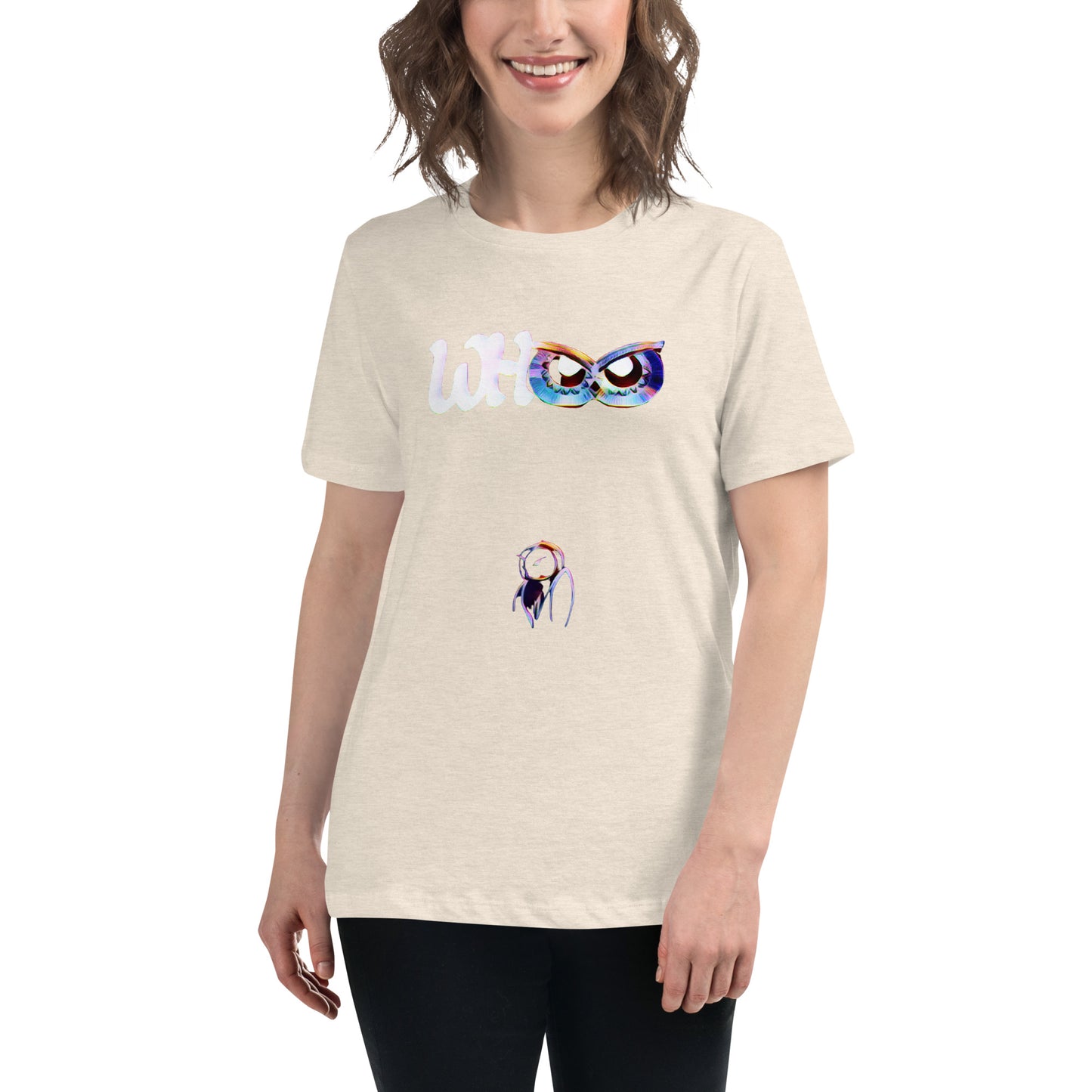 Women's Relaxed T-Shirt Whoo 2.1