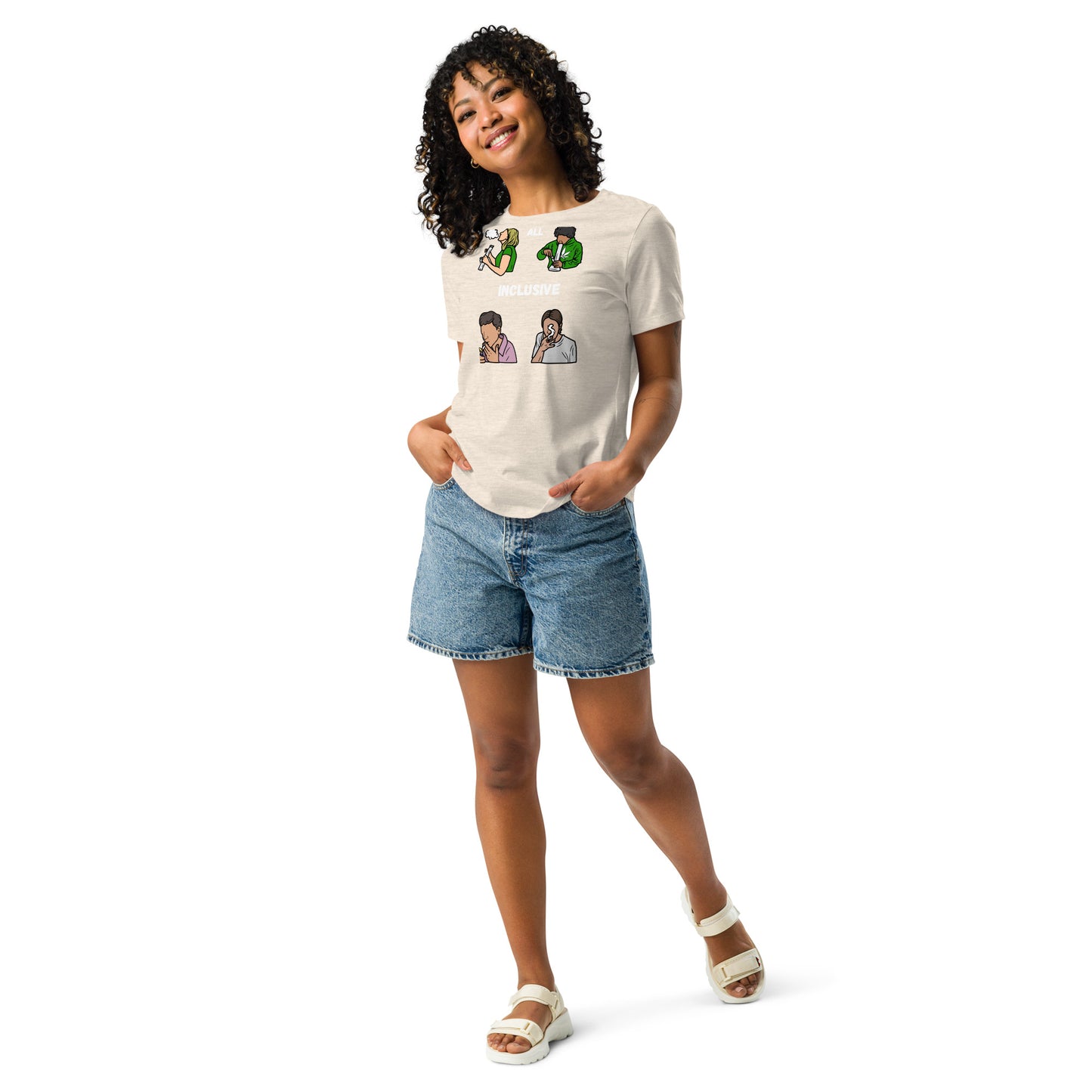 Women's Relaxed T-Shirt all inclusive