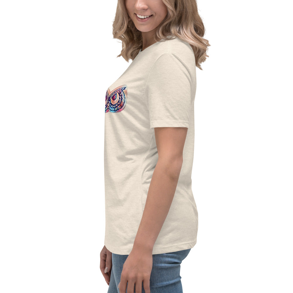 Women's Relaxed T-Shirt WHoo Prism 2