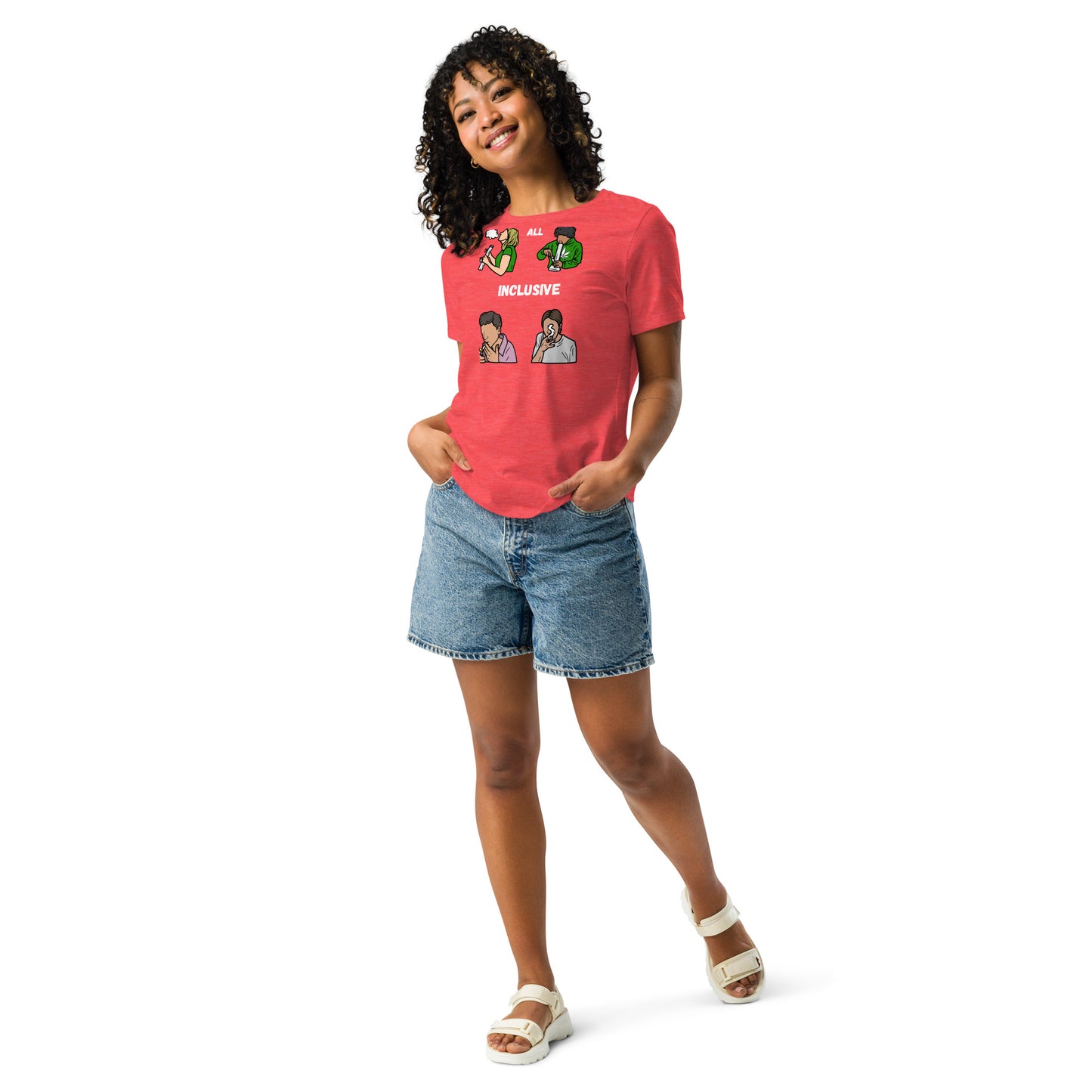 Women's Relaxed T-Shirt all inclusive