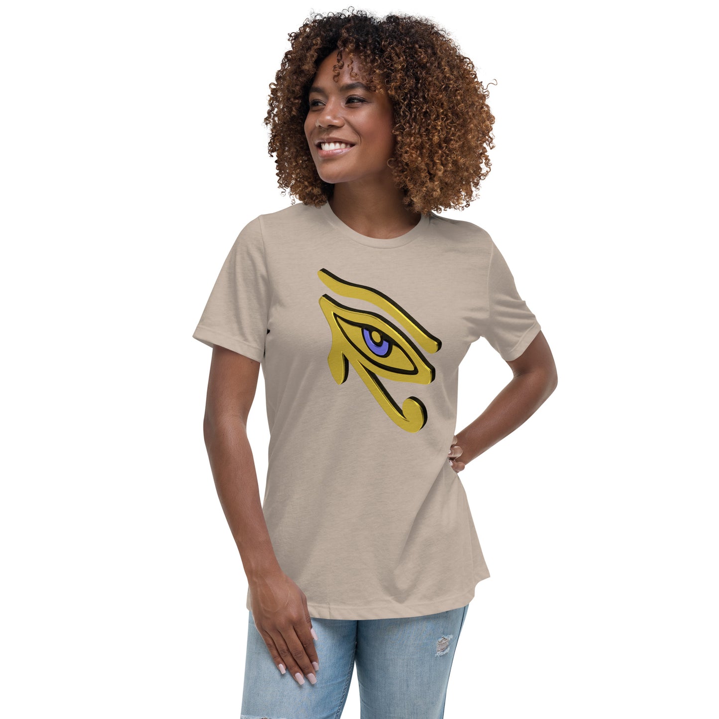 Women's Relaxed T-Shirt eye of horus