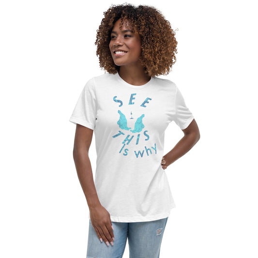 Women's Relaxed T-Shirt This why water