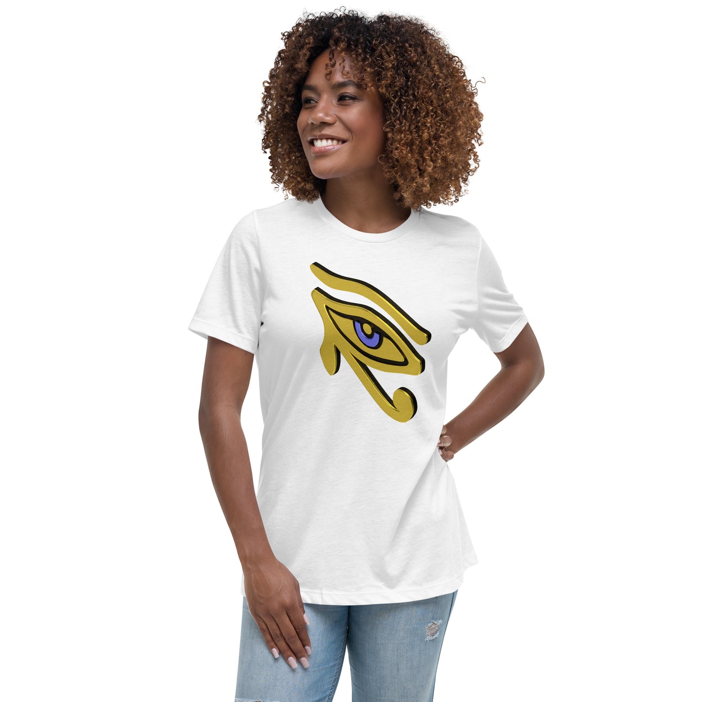 Women's Relaxed T-Shirt eye of horus