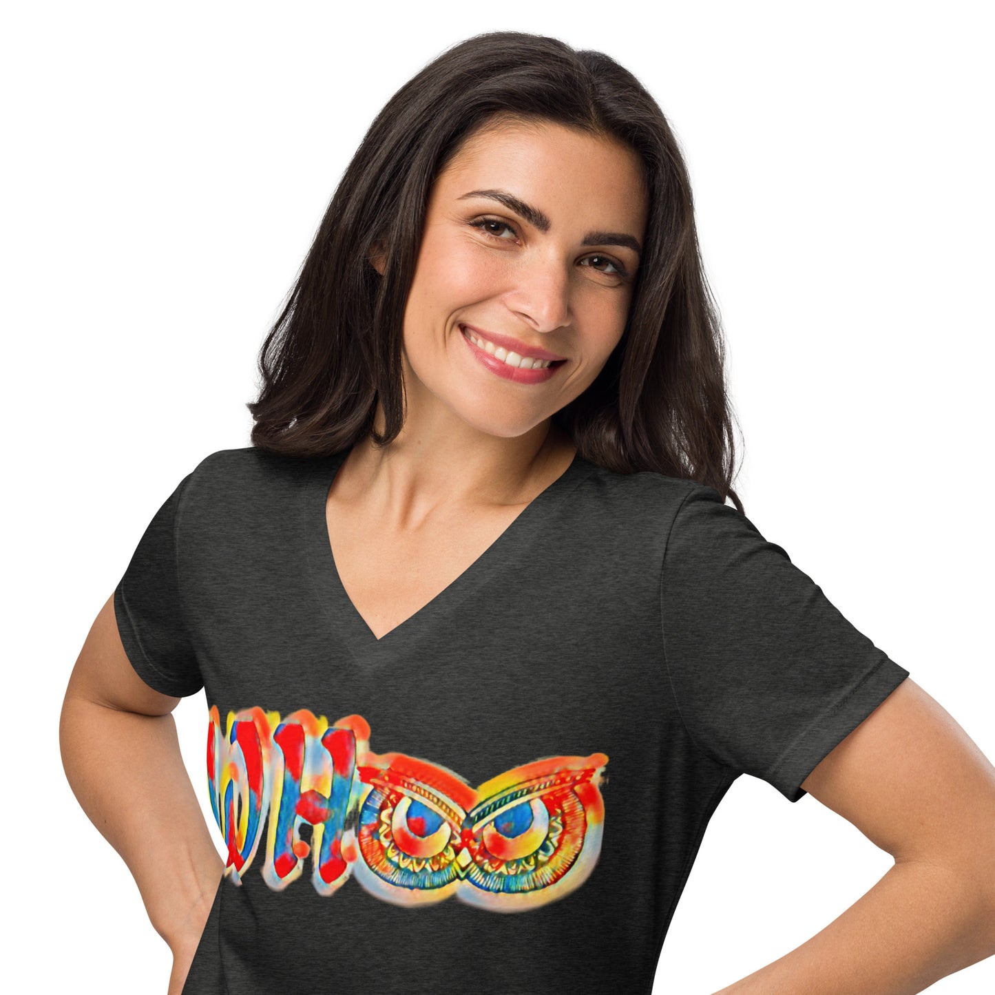 Women’s relaxed v-neck t-shirt